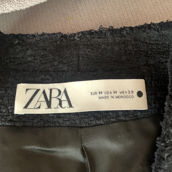 Black Zara jacket 2020 NWOT - Picture 5 of 14